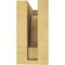 Ekena Millwork 3"W x 6"D x 6"H Classic Newport Rough Cedar Woodgrain TimberThane Corbel, Primed Tan CORUR03X06X06NEWRCPR - alternate 3